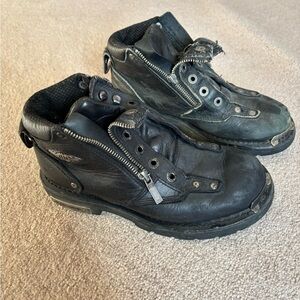 Harley-Davidson Black Combat Boots
